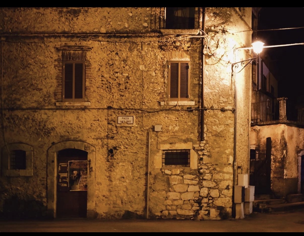 Veduta serale del centro di Villerose